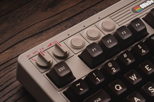 Retro Mechanical Keyboard (C64 Edition) (beige/schwarz, Kailh Box White V2) - Tastiera gaming - Immagine 6