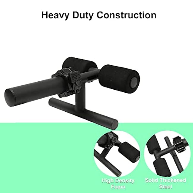 Tib Bar-Tibialis Anterior Exercise Equipment, Tibialis Trainer Calf Raise Machine for Strength Training, Fits 2 Weight Plates¡