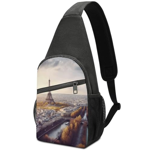 Sac de randonnée vue de Paris idéal pour les activités de plein air en ville