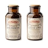 Old Pharmacy Lot de 2 pots de tisane à la verveine citronnelle et à la citronnelle - Édition limitée du Portugal - 2 pots de 40 g - Infusions naturellement sans caféine