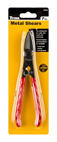 Cisailles Titan outils en métal 12441 pour découpe précise
