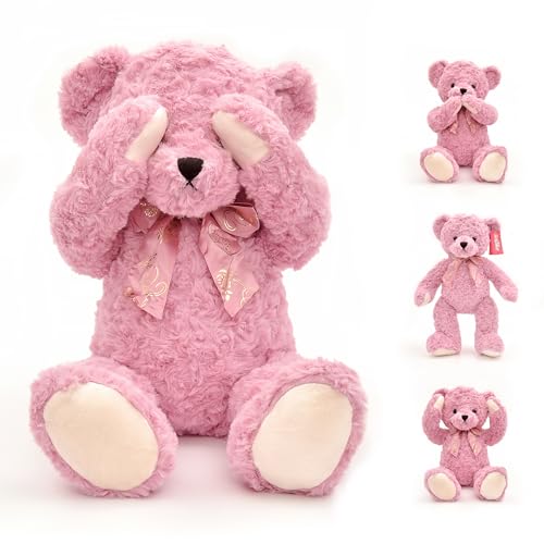 suepcuddly 20' Posed Teddy Bear Stuffed Animal Cute Plush Toy for Girl Kids (Pink)