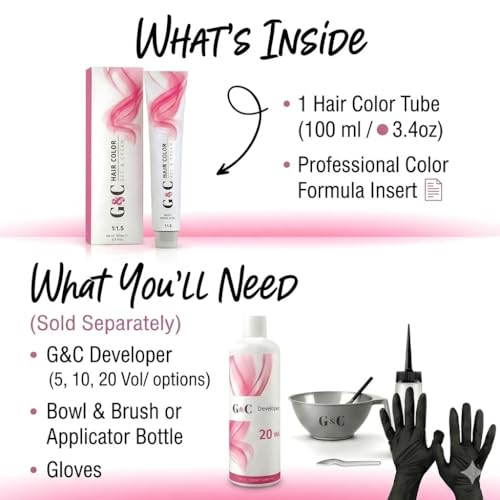 Tinte Permanente Hair Bar NYC Dark Blonde Ash 100ml miniatura 4