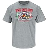 New England Football Fans. It's in The Chowdah Shirt (SM-5XL) (Gray Short Sleeve, Large)