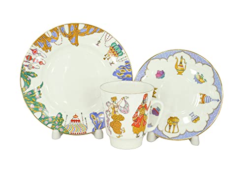 Lomonosov Porcelain Bone China Cup Set May Ballet Scheherazade 5.6 oz/165 ml