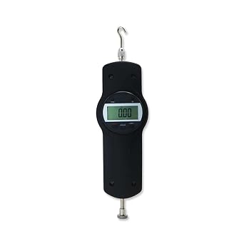 Portable Digital Force Meter Dynamometer Digital Push Pull Gauge Force Measuring Instruments with Multiple Unit Conversion500N