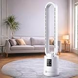 NARCISO Ventilatore a Torre Senza Pale con Telecomando...