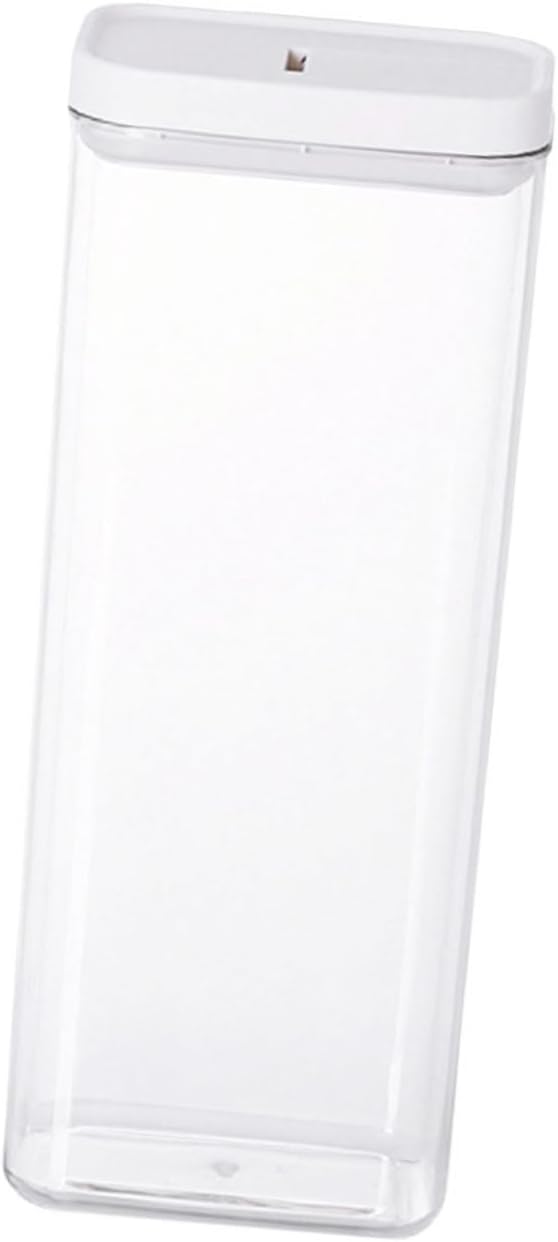 Airtight Pasta Storage Container 1800Ml with White Lid Noodle Organizer for Kitchen Pantry Food Storage