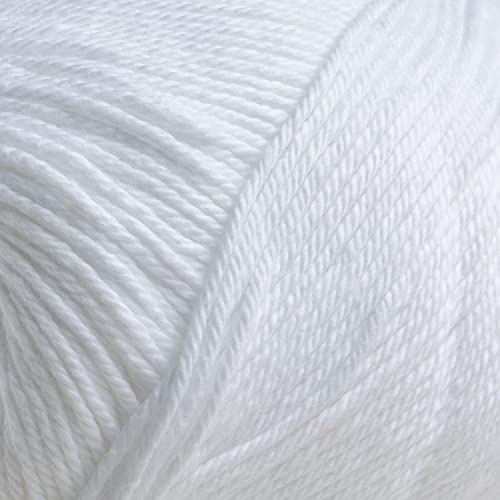 Image of Knit Picks Dishie Worsted Weight 100% Cotton Yarn - 100 g (White)