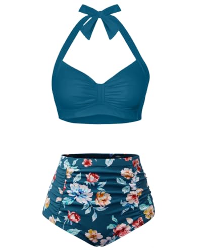 Image of Holipick Women's High Waisted Bikini Set
