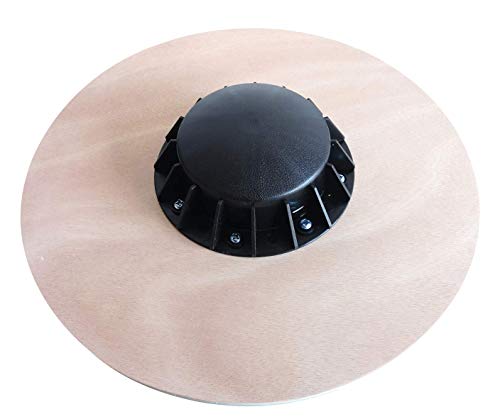 Sveltus Identités Balance Board - Ayuda de circulación 3015-0, Color Negro y Madera