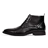 Bruno Marc Men's Dress Ankle Boots Cap Toe Oxford Boot WARNER-2,Size 9,Black,WARNER-2 #1
