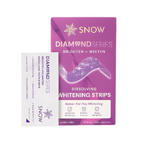 Snow Diamondseries Dissolving Teeth Whitening Strips With Instant Brightening 14 cover