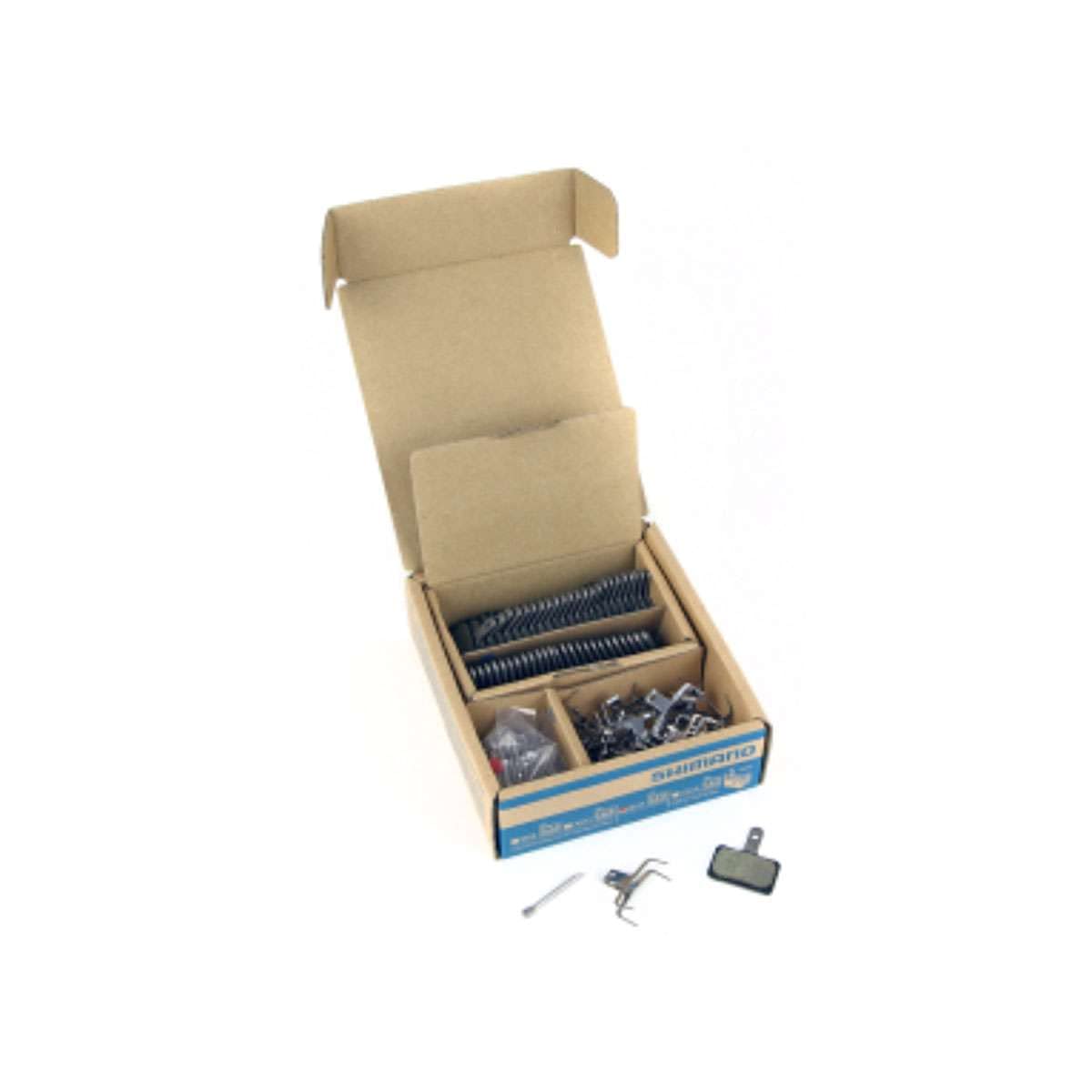 SHIMANO Scheibenbremsbeläge B03S Resin Harz Werkstattverpackung (25 Stück)