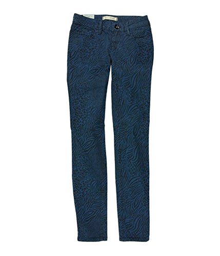 Womens Low Rise Skinny Fit Jeans, Multicoloured, Juniors, 3/4