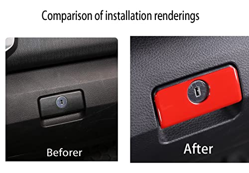 Accesorio para Carro Plástico Rojo miniatura 3