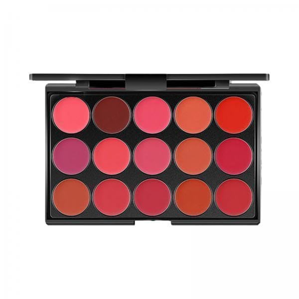 Lip Palette Makeup Set Professional Nude Lip Lip Glosses Palette Makeup Kit Cream Moisturizing Non Sticky suitable for party makeup