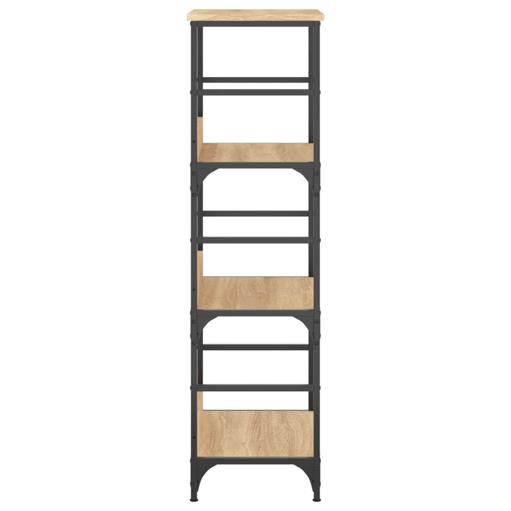 vidaXL Libreria Rovere Sonoma 50x33x117,5 cm in Legno Multistrato