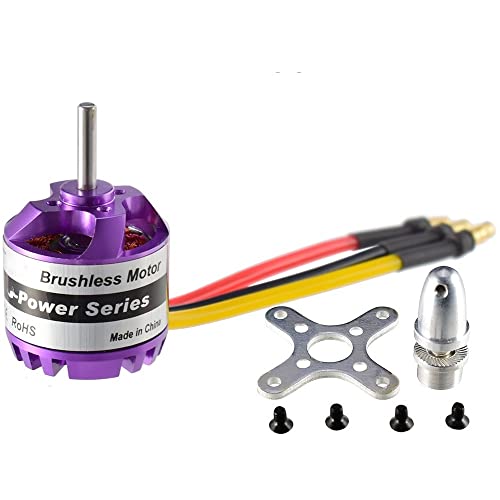 2S 3S 4S 4S 5S LIPO D2830 D2826 D3548 D3542 D3536 D3530 RC�}���`�R�v�^�[����ьŒ藃�q��@�Ŏg�p����݊����̂���u���V���X���[�^�[(D2830 1000KV)