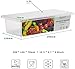 SILIVO Fruit Storage Containers for Fridge (3 Pack) - 1.5L Produce Saver Containers for Refrigerator with Removable Drain Tray Keep Fresh for Produce, Bacon, Fruits and Vegetables