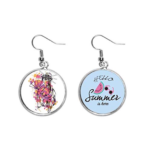 Pendientes de Geisha idóneos para lucir en la playa y terrazas