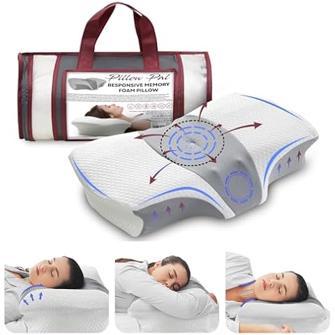 GC GAVENO CAVAILIA Cervical Memory Foam Pillow Cover