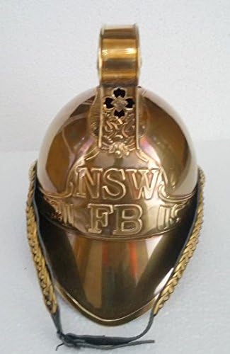 MEDEIVAL BRASS FIREMAN FIGHTING ARMOUR HELMET COLLECTIBLES VINTAGE HELMET REPLICA GIFT