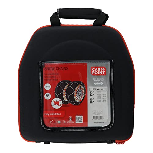 Chaînes à neige CARPOINT 1725072 en acier haute résistance pour une adhérence maximale - 2
