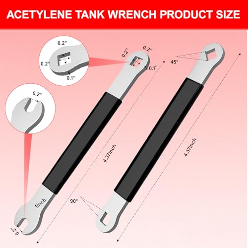 GuanDaooL Acetylene Tank Wrench Set