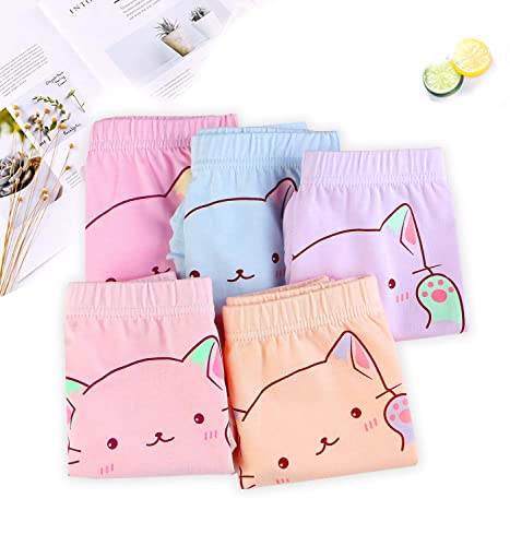 BOOPH Girls Underwear Baby Toddler Panties 5 Pack Briefs Boyshort for 2-8Y4