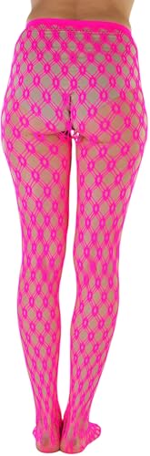 Image of ToBeInStyle Women's Large Mesh Fishnet Patterned Pantyhose Tights