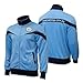 Icon Sports Officially Licensed Manchester City FC Track Jacket - Baby Blue Man City Adult Soccer Jacket (Large)