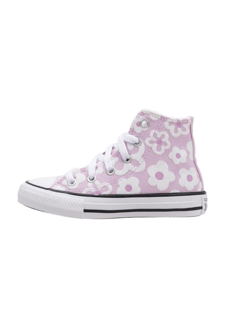 Converse Zapatillas Ctas Eva Lift Hi para niña violeta con flores blancas
