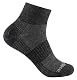 Wrightsocks Profi Sportsocke grau mittellang Quarter Coolmesh II Merino Wolle