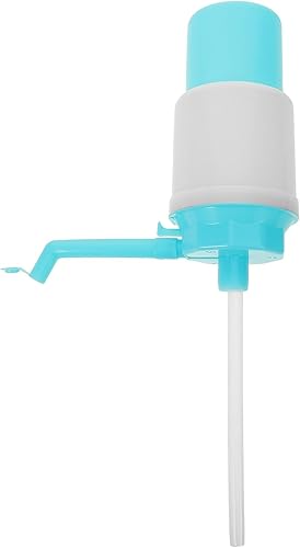 jojofuny Bomba de absorción de agua a presión manual para botella de 1 galón, material Pp, fácil de llevar, beber saludable