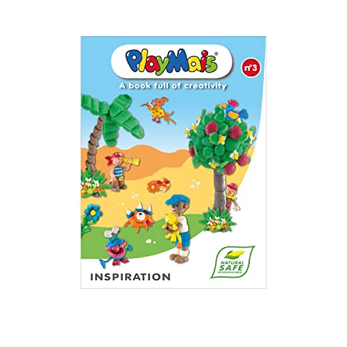 PlayMais Livre d'inspiration N3 cahier de modèles créatifs pour enfants