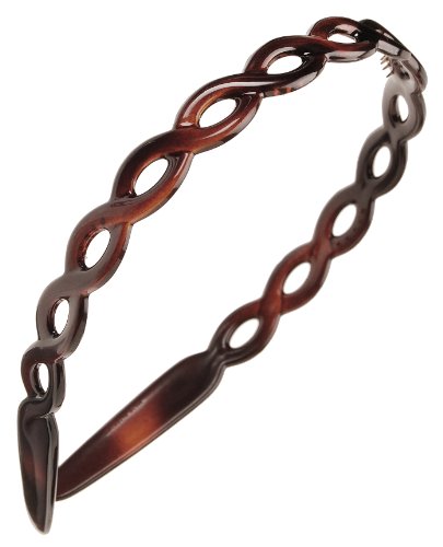 France Luxe Infinity Swirl Headband - Tortoise