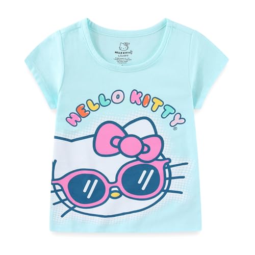 Hello Kitty Sanrio Girls 3 Pack Short Sleeve T-Shirt for Little and Big Kids4