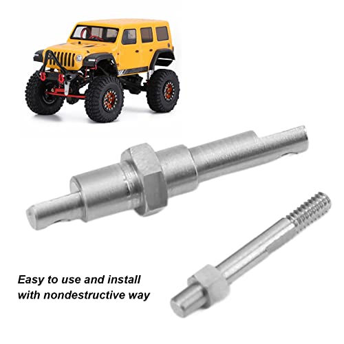 Dilwe RC Car Transmission Shaft Kompatible RC Car Transmission Shaft für AXIAL SCX24 1:24 AXI90081 AXI00001 AXI00002