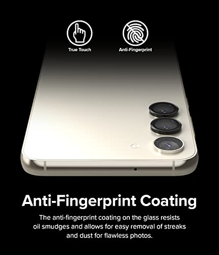 Ringke Moldura de lente de câmera de vidro compatível com Samsung Galaxy S23 e Galaxy S23 Plus 5G, a