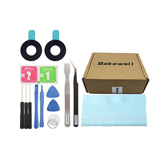 Bakewell Rear Back Camera Glass Lens Cover Replacement for Google Pixel 2XL (2Pcs)