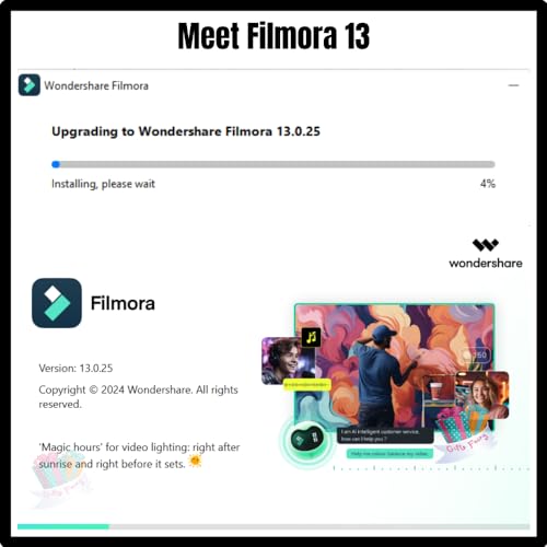 Image of Filmora 13 | Window PC Version | Unlimited System Change Allow, CHATGPT Built In, AI tools With Cloud Storage, All Future Updates, Free Upgrade, Lifetime Validity - Single User