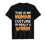 Ce vêtement est un excellent cadeau pour Halloween. Un vêtement mignon et hilarant avec dicton humour drôle. Ce costume de ver est un superbe cadeau d'Halloween pour votre famille, vos amis qui aiment Worm.