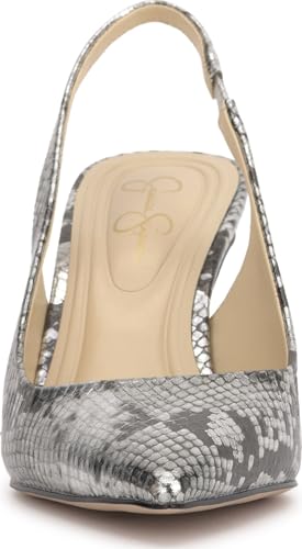 Jessica Simpson Women's Souli Pump, Chrome, 112