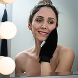 Berber's Treat Kessa Exfoliating Glove - Scrub and Remove Dead Skin Cells, Ingrown Hair Treatment, Tan Remover Mitt (Black) - Image 9
