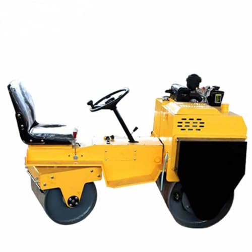 Máquina de rolo rodoviário de alta eficiência, equipamento de projeto de construção, tipo de conduçã