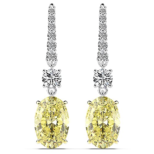 Boucles d'oreilles moissanite 7 carats, le cadeau idéal en argent