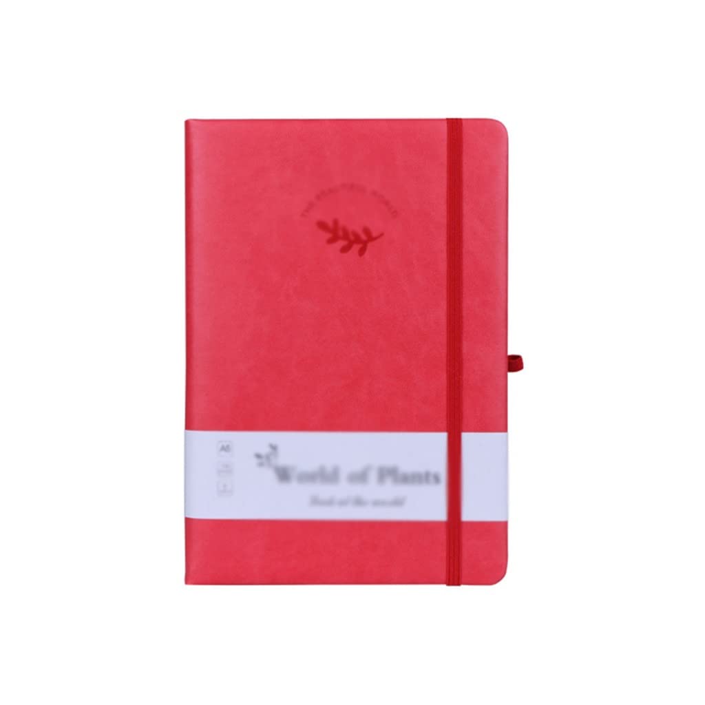Bloc de Notas de Cuero A5/A6, Cuaderno de Tapa Dura, Bloc de Notas de Negocios, Mujeres, Hombres, Profesores, Escritura, Diario (Color : A, Size : A6)