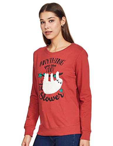 Image of Max Women's Polyester Crew Neck Sweatshirt