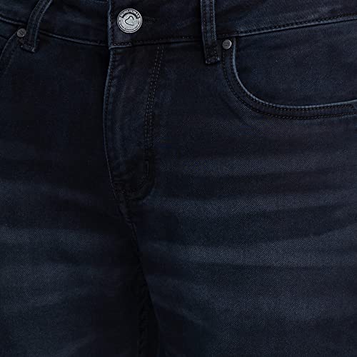 Image of Being Human Dark Blue Slim Fit Denims for Men Clothing